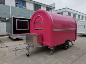 Silang SL-6 móvil carrito de comida al aire libre de la boda de barra de remolque eléctrico camión Carro de comida para la venta en Europa - Product Image 3