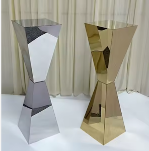 Décoration de table de mariage dorée pour hôtel, guide routier extérieur, aménagement de fenêtre, <span class=keywords><strong>cérémonie</strong></span> événementielle - Product Image 5