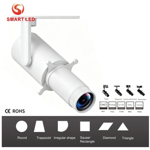 SMART China 10W-30W Zoomable LED Gimbal <b>Light</b> Gobo <b>Projector</b> Shapeable Track Lighting Art Galleries Aluminum Body 5-Year Tunable - Product Image 2