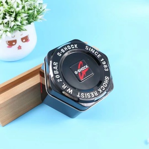 <span class=keywords><strong>Casio</strong></span>-<span class=keywords><strong>caja</strong></span> de reloj de Metal, <span class=keywords><strong>caja</strong></span> de hojalata hexagonal redonda para reloj de bebé, Selko - Product Image 3