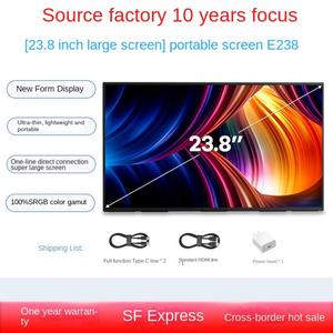 EIMIO layar sentuh nirkabel portabel, layar sentuh 23.8 inci 4K 180HZ Intel SSD USB IPS kantor hiburan komputer ekspansi DDR4 LCD - Product Image 6