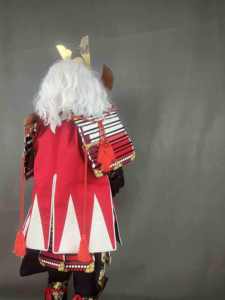 Armadura de Samurai Roja para Cosplay, Fiesta de Halloween, Armaduras Tradicionales Japonesas de Samurai, Armadura Romana Antigua - Product Image 5
