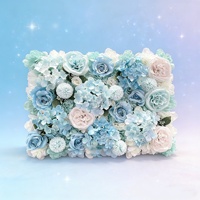 Guirlande florale personnalisable en soie pour allée de mariage, scène de réception d'hôtel, arrangement décoratif