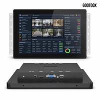 Monitor de Pantalla Táctil de 7/10.1/13.3/15.6/21.5 Pulgadas, Táctil Capacitivo Integrado, para Información de Pasajeros en Estaciones de Tránsito
