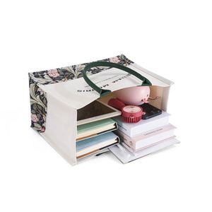 Sacs de shopping en toile personnalisés de grande capacité et de haute qualité pour étudiants universitaires avec logo imprimé sur mesure – Vente en gros - Product Image 2