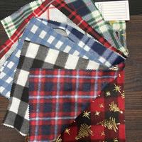 Polar Fleece Stoff Schnelltrocknend Doppelseitig Gebondet Dehnbar Gestrickt für Röcke Sofa Weihnachten