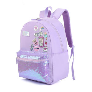 Mochila escolar ligera con lentejuelas rosas encantadoras superventas para niñas y niños mochilas escolares impermeables con compartimento para ordenador portátil - Product Image 4