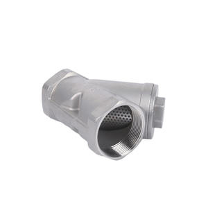 Custom 304/316 SS Y-Colador 1 "DN15 Válvula de filtro de rosca interna para tuberías Filtro de filtro Y de acero inoxidable - Product Image 3