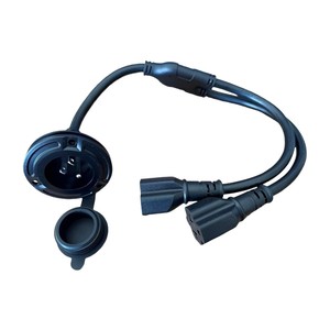 ปลั๊กกันน้ำ Nema 5-15R 15A 125V 12Awg พร้อมสายไฟแบบฝังสำหรับรถบ้าน - Product Image 5