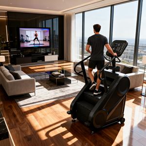 <span class=keywords><strong>Simulateur</strong></span> <span class=keywords><strong>d</strong></span>'<span class=keywords><strong>escalier</strong></span>, <span class=keywords><strong>machine</strong></span> à step pour un cardio à faible impact et un échauffement - Product Image 4