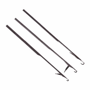 1套铝制钩针套装<span class=keywords><strong>3</strong></span>钩针 + 1圈接发通风明矾微环拔针 - Product Image 4