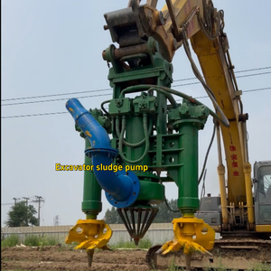 <strong>Sand</strong> Mining River <strong>Sand</strong> Gravel Pontoon <strong>Barge</strong> Submersible Excavator Sludge Pump - Product Image 2