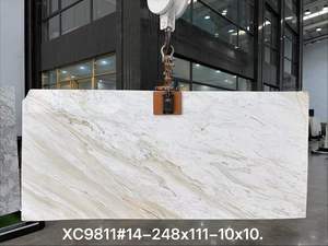 Mármol Blanco Griego Earl al Mejor <span class=keywords><strong>Precio</strong></span> |   Piedra Veteada Dorada y Gris para Revestimientos de Paredes, Pisos, Encimeras y Bañeras de Estilo Moderno y Lujoso - Product Image 4