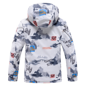 Barato de alta calidad invierno nieve fría trajes cálido grueso a prueba de viento niños niñas niños <span class=keywords><strong>chaqueta</strong></span> de esquí impermeable niños chaquetas de esquí - Product Image 5