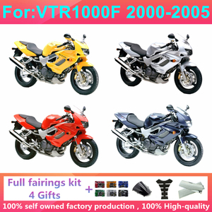 Kit de carénage complet pour moto, compatible avec VTR1000F Fire 2000 - 2005, carrosserie VTR 1000 F, kits de carénages VTR1000 - Product Image 1