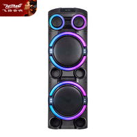 Top Promotion d'usine Tendances Double 10 pouces grands haut-parleurs audio Déflecteurs sans fil en bois Studio Système de musique professionnel