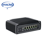 Mini ordenador de servidor core 3867U, 6x1000M, lan firewall, VPN, con 1 ranura SIM, 4 x USB3.0, compatible con firewall, pfsense y VPN, nuevo