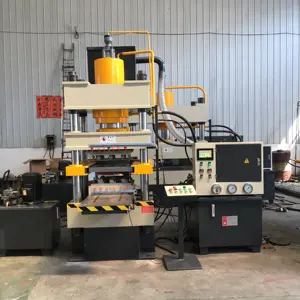 Factory Outlet Cow And Sheep Licking Salt Block Powder Compactor 4 Column Hydraulic Press For Powder Compression Molding