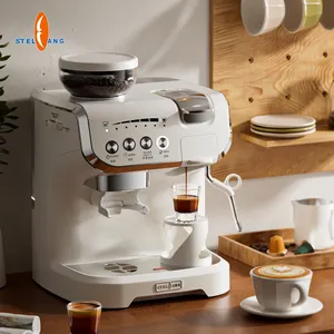 ماكينة كبسولات إسبريسو 19Bar من Stelang ، ماكينة صنع كبسولات قهوة متعددة الكبسولات