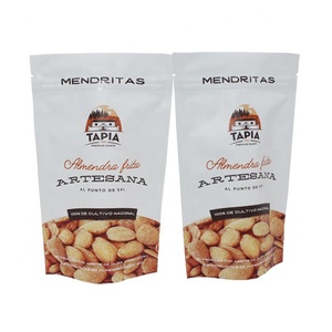 Eco Friendly PLA Biodegradable and Compostable Plastic Food Packaging Bag with Zipper
