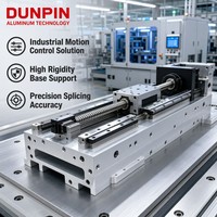 Profils d'extrusion en alliage d'aluminium personnalisés pour module avec services de usinage CNC, pliage, soudage et découpe