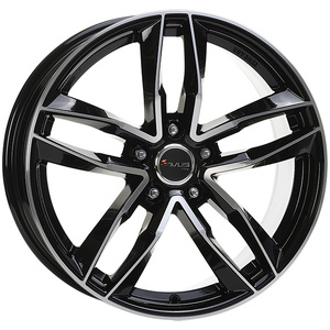 AF16 10X21 5x112 et 19ชิ้นส่วนล้อ cerchi ขัดเงาสีดำ - Product Image 1