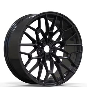 Rines de Aleación 827M con Acabado Negro Mecanizado de 18, 19 y 20 Pulgadas, 5x112~120, para Autos <span class=keywords><strong>BMW</strong></span> X5, <span class=keywords><strong>M3</strong></span>, M4, E30, <span class=keywords><strong>E36</strong></span>, E46, E60, F10, E39 - Product Image 1
