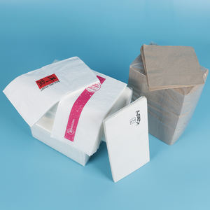 무료 샘플 도매 럭셔리 품질 게스트 핸드 타월 점심 저녁 식사 테이블 케어 주방 일회용 종이 냅킨 사용자 정의 로고 - Product Image 3