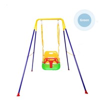 Balançoire intérieure moderne en bois massif pour tout-petits de 2 à 3 ans, sauteur multifonction manuel, capacité de charge de 12 kg, unisexe