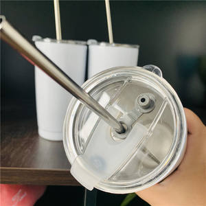 Gobelet blanc pour sublimation, 600ml, 20oz, sans BPA, cadeau de qualité alimentaire, populaire, pour teinture, presse thermique - Product Image 4