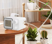 Kit de système d'arrosage automatique pour plantes d'intérieur, minuterie programmable à goutte à goutte, détection intelligente de l'humidité, irrigation