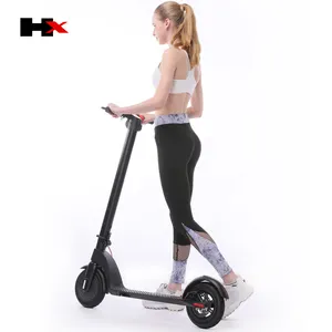 Kixin hx x7 escooter depo avrupa 350w katlanır yetişkin iki 2 tekerlekli katlanabilir elektrikli Scooter lectrique yük 150kg