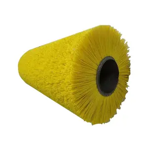 Automatic Cow Body Massage Nylon Cleaning Brush Roller Round In Farm