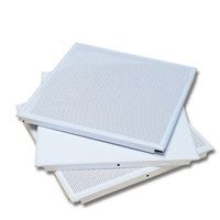 Plafond en aluminium pour bâtiment de bureaux, 600x600mm, attrayant et durable, solution clé en main pour les projets d'ingénierie