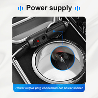 Accessoires intérieurs automobiles OEM, boîte de rangement centrale à grande capacité avec port de charge pour taxi hybride Toyota de Hong Kong