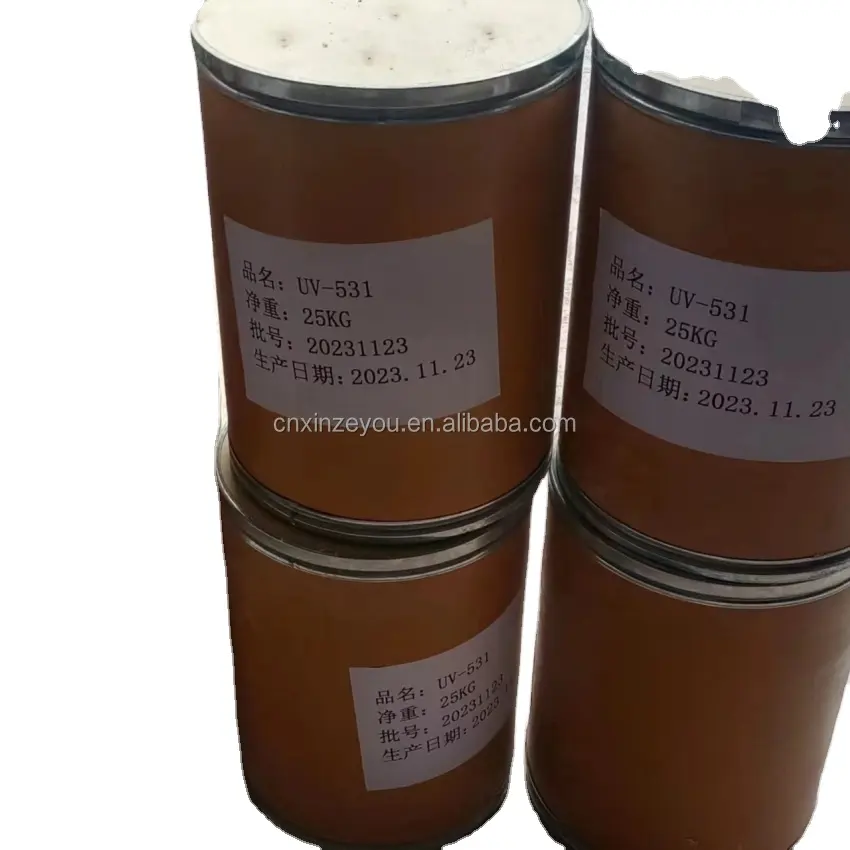 Factory Wholesale Cosmetic Grade 2-Hydroxy-4-octyloxybenzophenone CAS 1843-05-6 Auxiliary Agent in Powder Form Packaged in Bags