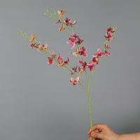 Hochwertige Künstliche Orchideen mit Langem Stiel, Realistische Touch-Blumen für Zuhause, Hotel und Weihnachten