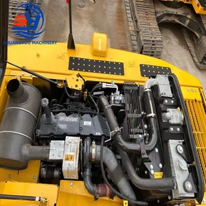 Excavadora de cadenas Komatsu PC200 de 20 toneladas usada con cucharón de excavación y motor incluido - Product Image 6