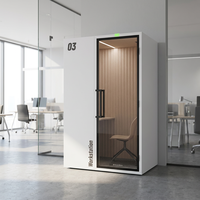 Prix de gros : Cabine de réunion acoustique moderne insonorisée, Pod de bureau pour l'intimité, solution d'espace de travail pour la concentration téléphonique