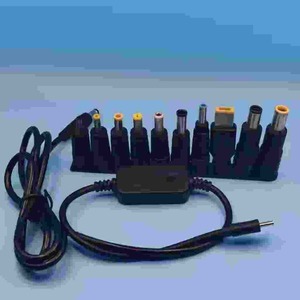 Câble de type C à tension réglable, 5 12 20V, pour routeur, modem optique, ordinateur portable, charge rapide avec 8 adaptateurs - Product Image 3
