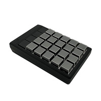 Clavier mécanique programmable USB Cherry MX POS, 20 touches personnalisables, prise en charge OPOS/JPOS pour Windows/Linux/Android/iOS
