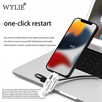 WYLIE WL-611N Dual-Head DFU Flashing Tool mit Ein-Klick-Modusschalter, automatischer Erkennung und Boot-Loader-Wiederherstellung für iPhone und Android