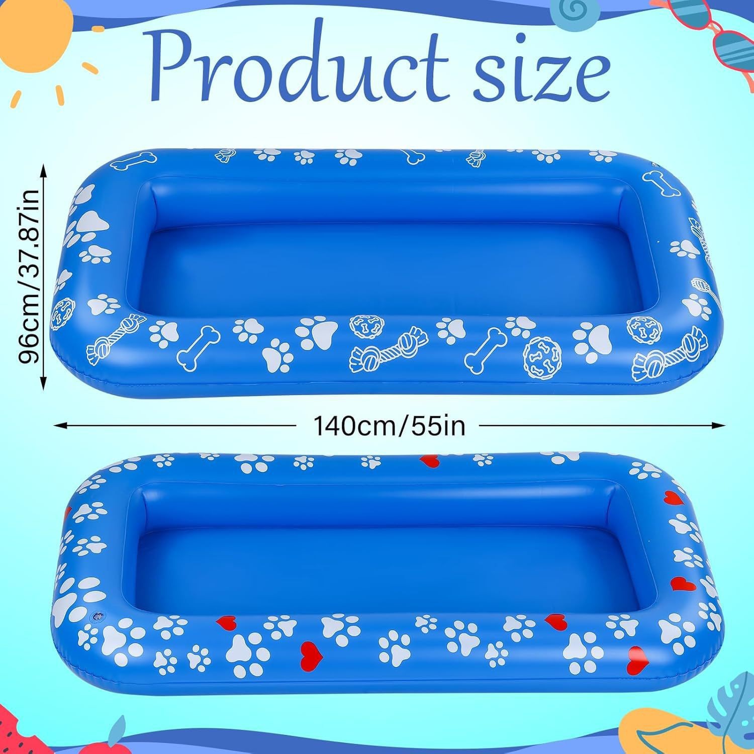 Blue Pet Floating Board