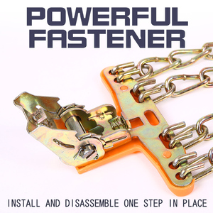 Neumático <span class=keywords><strong>Cadenas</strong></span> de <span class=keywords><strong>nieve</strong></span> Cadena de acero Coche DE EMERGENCIA Cadena antideslizante <span class=keywords><strong>para</strong></span> hielo <span class=keywords><strong>Nieve</strong></span> Barro Carretera Conducción segura Coche Suv Tipo universal - Product Image 4