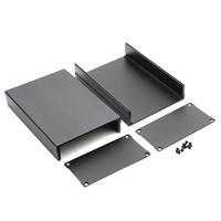 Châssis de préamplificateur à tubes tout en aluminium personnalisé Boîtier de décodeur DAC Boîtier d'amplificateur de puissance à coque audio bricolage