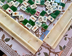 Jeu de Mahjong américain Xusheng <span class=keywords><strong>Casino</strong></span>, style américain, en acrylique sculpté, motif Jade Huocai, best-seller, cadeau - Product Image 3