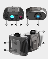 Télémètre laser 4000 m avec jumelles, grossissement 7x, étanche IP67, mesure de distance pour la chasse, le golf, les sports de plein air, OEM