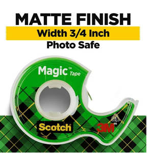 Scotch Tape 119 , 1/2 pulgadas x 800 pulgadas, 1 núcleo dispensador, <span class=keywords><strong>transparente</strong></span> y <span class=keywords><strong>transparente</strong></span> 144 rollos/caja - Product Image 2