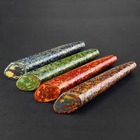 Xitu butik buatan tangan tradisional pernis dapur pisau menangani vintage pola awan menyenangkan DIY pisau sendok spatula pegangan