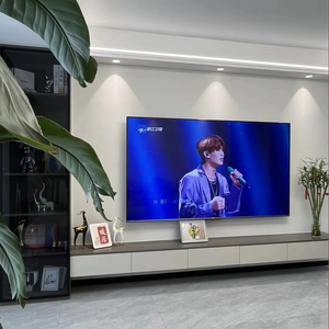 <span class=keywords><strong>Console</strong></span> TV flottante-Unité de rangement murale <span class=keywords><strong>avec</strong></span> tiroirs pour petits espaces Design peu encombrant - Product Image 2